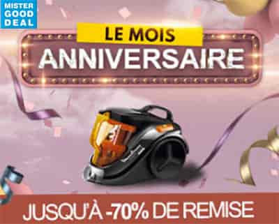 Le mois anniversaire MisterGoodDeal